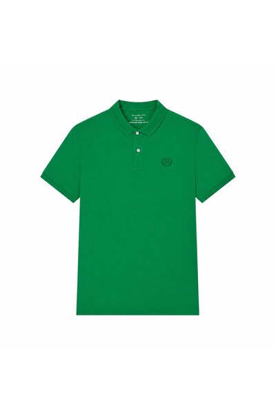 Giordano Men's Slim Fit Liquid Touch Cotton Interlock Polo