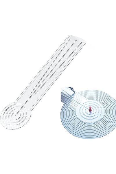 Arabest 3-in-1 Mandala Ruler Tool with Guiding Holes, Mandala Dot Art Circle ...