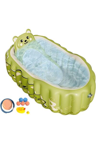 Generic Inflatable Bathtub for Portable Foldable Shower Bathtub Must-Have | I...