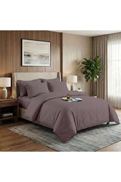 TextiLici Polycotton damask Duvet Cover Set , TextiLici®, 6 pieces, Stretchy ...