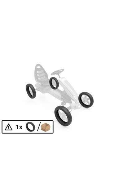 Berg Toys Cauciuc12,5X2,50-9 Slick - Hai sa ne jucam afara!, Portocaliu