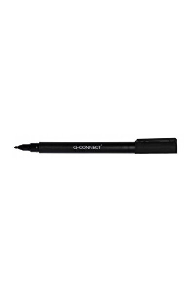 Q-Connect Cd/Dvd Marker, Felt Tip - 0.6Mm, - Black, 0.6 mm