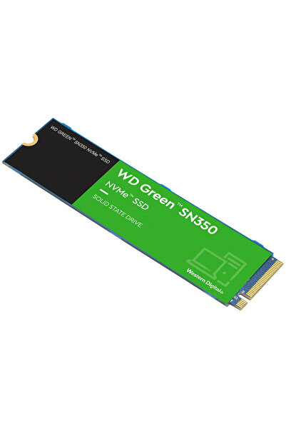 WD SSD Green SN350, 480GB, M.2, PCIe Gen3.0 x4, R/W: 2400/1650 MB/s, "WDS480G...