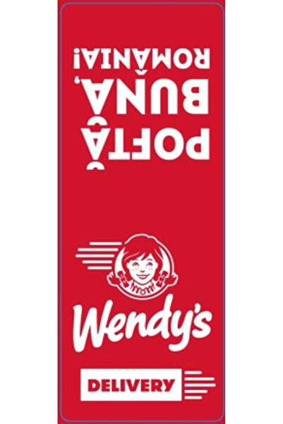 OEM Rolka etikiet, 1000 ks/rolka Personalizované reklamné predmety Wendy's LO...