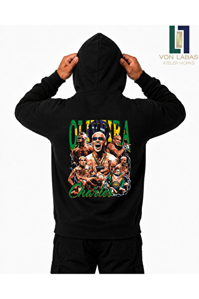 Grafftee Clothing Hanorac unisex din bumbac premium, cu design personalizat, ...