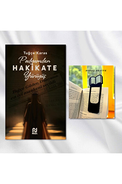 Nesil Yayınları PODYUMDAN HAKİKATE YÜRÜYÜŞ / KİTAP FİGÜRLÜ KİTAP AYRACI HEDİYE