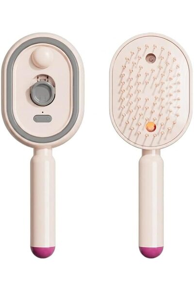 GENERAL Electric Steam Hair Brush, Cordless Portable Hair Straightener Brush ...