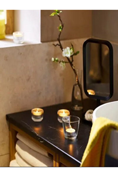 IKEA Tealight Mum, Beyaz, 36 Adet
