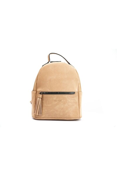 Lamonza Rucsac dama AZALYA BEIGE 27X13X28 CM