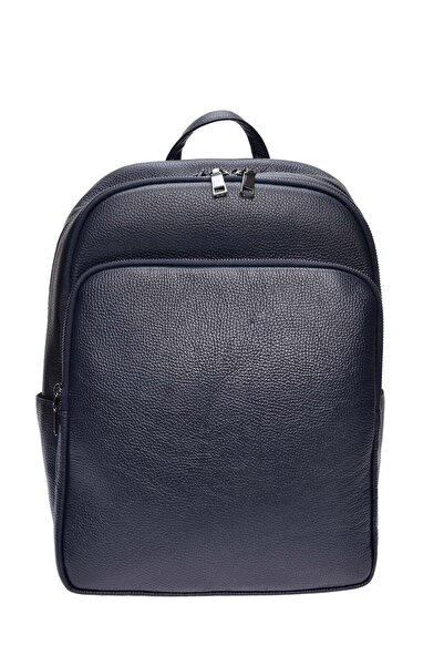 SimpleFind Luisa Vannini Geanta piele -Maia-Albastru inchis,Rucsac piele natu...