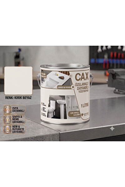 caxcolors CAX Dayanıklı Özel Yüzey Boyası 1 L - Su , Nem ve Isı Dayanımlı Fay...