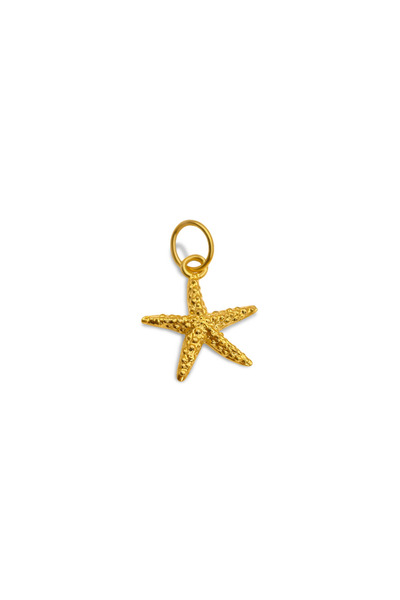 INSENTO Pandantiv din argint placat cu aur de 24K - Stea de mare