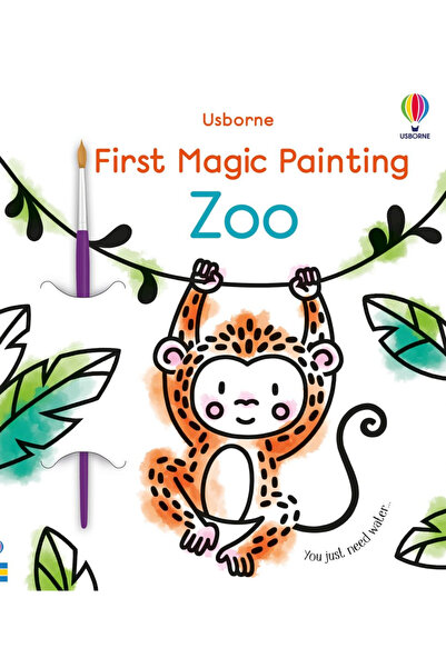 Usborne Πρώτο Μαγικό Ζωολογικό Κήπο Ζωγραφικής