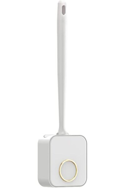 Arabest Toilet Brush,Wall Mounted Silicone,Household Cleaning Tool,Corner Cle...