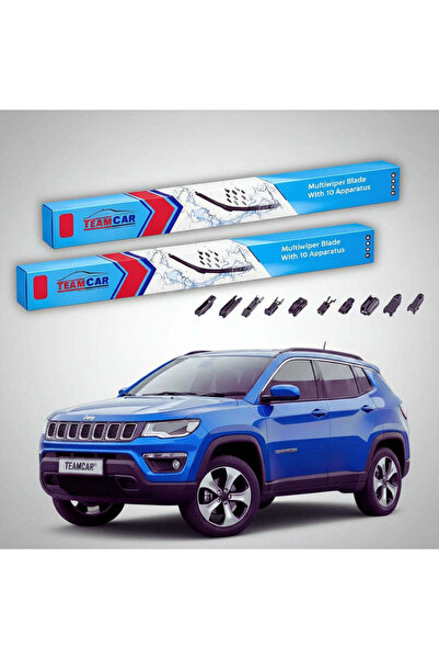 TEAMCAR Υαλοκαθαριστήρες Jeep Compass MP 2017-σήμερα |   Εμπρόσθιο Σετ Επίπεδ...