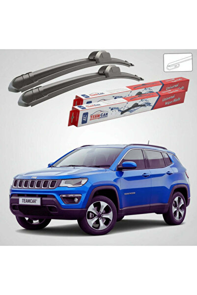TEAMCAR Υαλοκαθαριστήρες Jeep Compass MP 2017-σήμερα |   Εμπρόσθιο Σετ Επίπεδ...