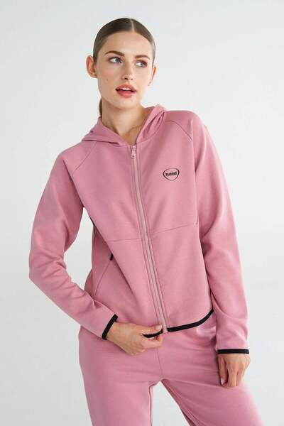 hummel Tech Women's Purple Hooded Jacket