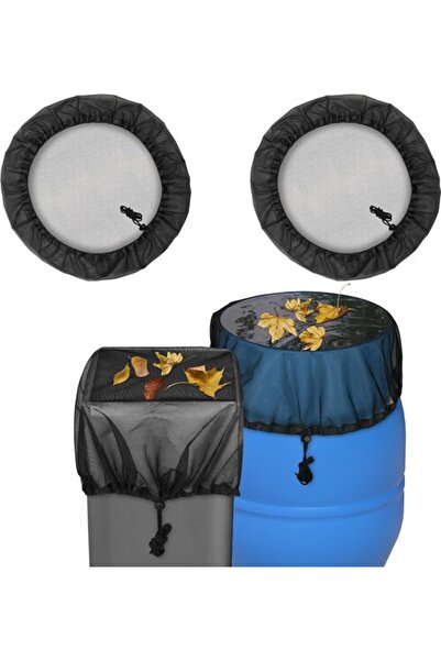 STARSTAR 2-Pack Universal Rain Bucket Covers 60cm - Adjustable Moss Net with ...