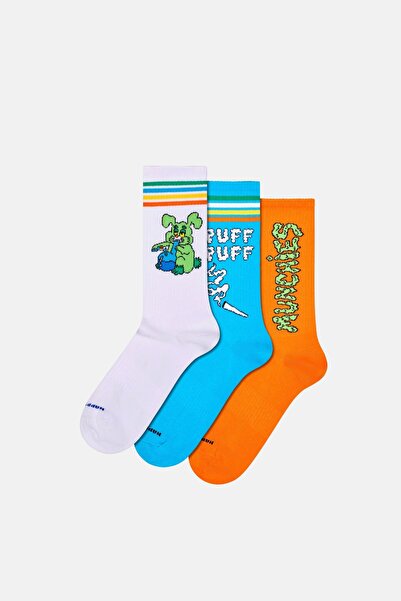 Happy Socks - جوارب رياضية متعددة الألوان