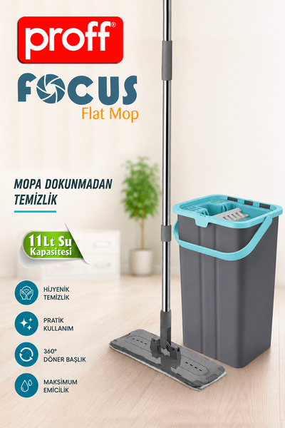 Proff Focus Tablet Mop Pratik Temizlik Seti Fma04652