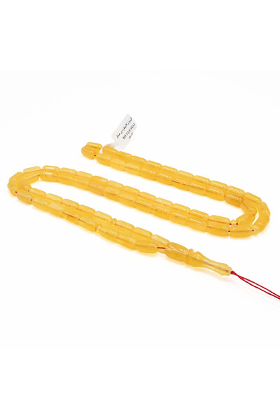 Generic Brand Pure Kaliningrad Amber Rosary – 69 Beads 6/12mm Barrel Prayer T...