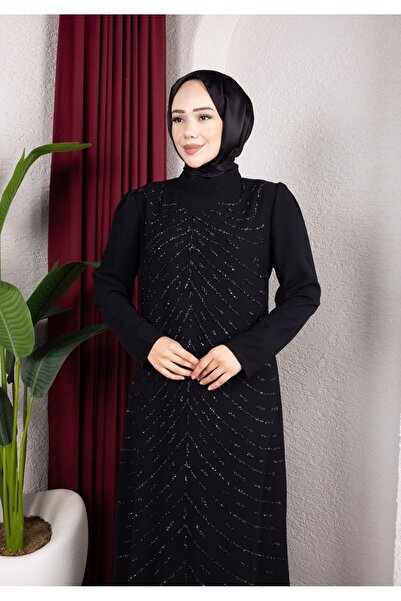 Elif Artar Eylül abiye büyük beden