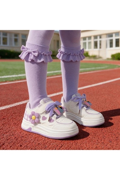 OEM Pantofi sport pentru fete flexibili și respirabili, ideali pentru plimbăr...