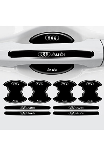 İntervex Global Premium Door Handle Anti-Scratch Protector (Set of 8) – Black...