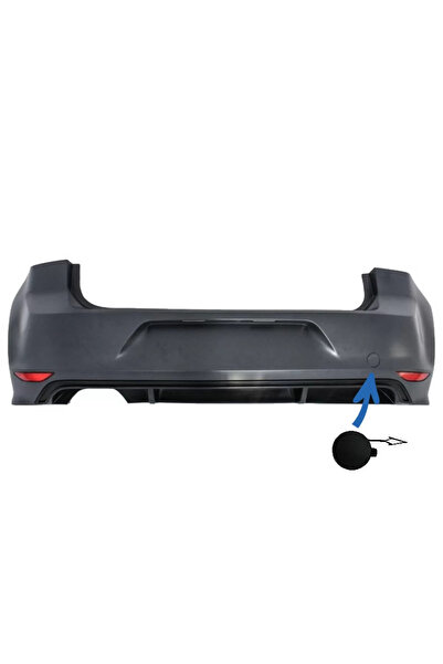 tuningset Τάουνινγκ Καπ Πίσω Προφυλακτήρας κατάλληλο για VW Golf VII 7 2013-2...