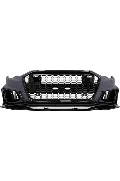 tuningset Предна броня, подходяща за Audi A6 C8 4K от 2018 г. нататък, състез...