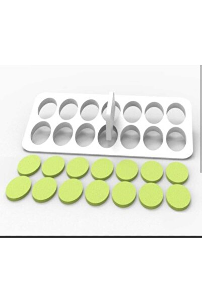 DALKIR GIDA Ellipse Patterned Mini Multi-Dough Cutter with 14 Compartments (5...