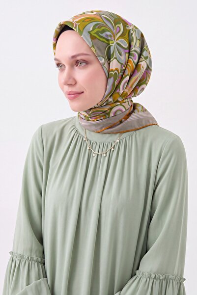 Silk Home Velora Scarf Aura Floral Green