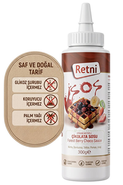Retni Orman Meyveli Çikolata Sosu 300g
