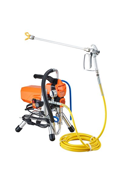 OMS Pompa de vopsit pentru suprafete mari, putere 2200 W, 2 l/min, 207 Bar, l...