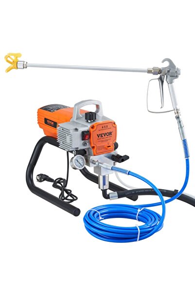VEVOR Pompa de vopsit pentru suprafete mari, putere 600 W, 1.8 l/min, 207 Bar...