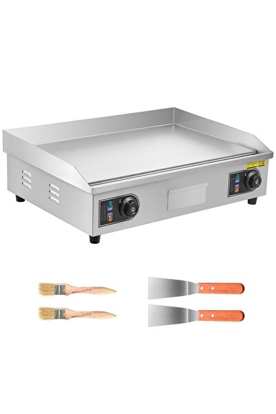 OMS Plita electrica, Plancha Inox 4000 W, suprafata de gatit Neteda 655 x 400...