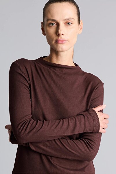 DeFacto Slim Fit Combed Cotton Long Sleeve Tunic I2729Ax26Au