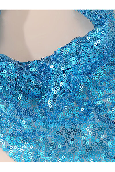 Take Two By Styli Girls Blue Sequin Headband