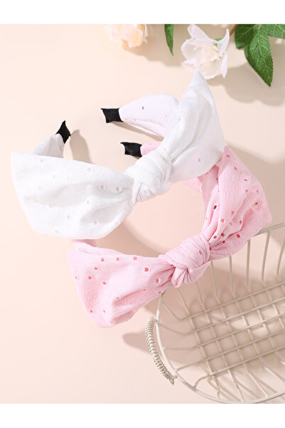 Take Two By Styli Set of 2 - Eyelet Bow Headband