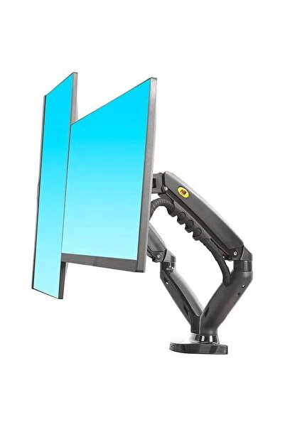 Skilltech NB NORTH BAYOU Dual Monitor Desk Mount Stand Full Motion Swivel Com...