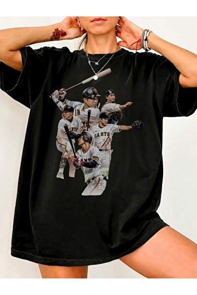 Generic Brand Baseball Players Action Collage,short sleeve,premium cotton,cre...