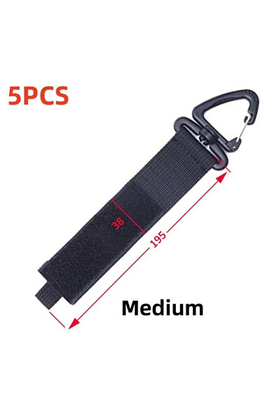 choice2 5PCS M 10/5/1PCS Rotate Buckle Wire Manager Power Cord Management Nyl...