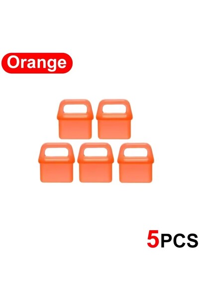 Choice12 5PCS Orange DIY Dust Plugs Type C Charging Port Protector Stopper Ca...