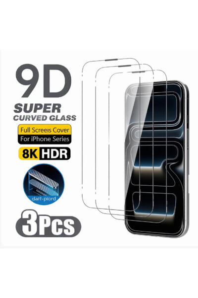 Choice7 iPhone SE Tempered glass 3PCS Transparent 3Pcs Tempered Glass for iPh...
