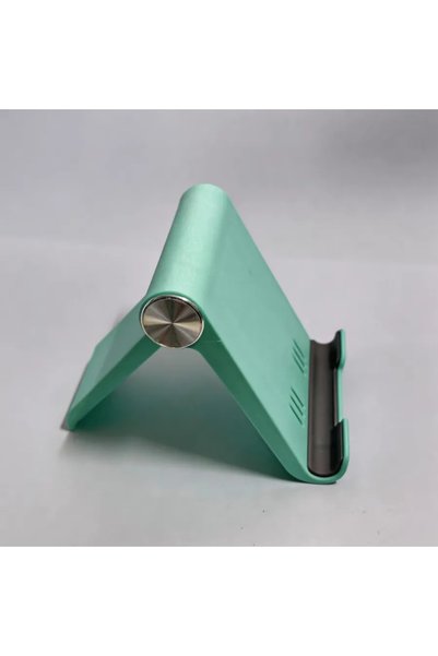 Choice1 Green Adjustable Phone Holder Stand Portable Foldable Desktop Phone S...