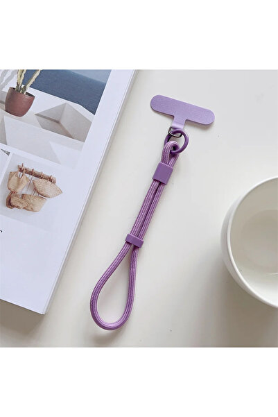 Choice7 PURPLE Adjustable Multicolor Nylon Phone Lanyard Durable Fashionable ...
