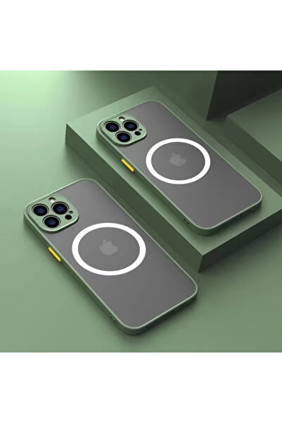 Choice88 iPhone 15 Matcha green Matte Magnetic Case For iPhone 15 16 17 Pro M...