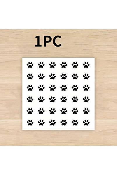 Choice 1Pc 1/2Pcs Small Paw Print Stickers, Suitable for Laptops,Phones, Wate...