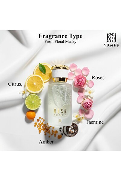 Ahmed Al Maghribi Musk Ahmed Long Lasting Unisex Eau De Parfum – 50ml