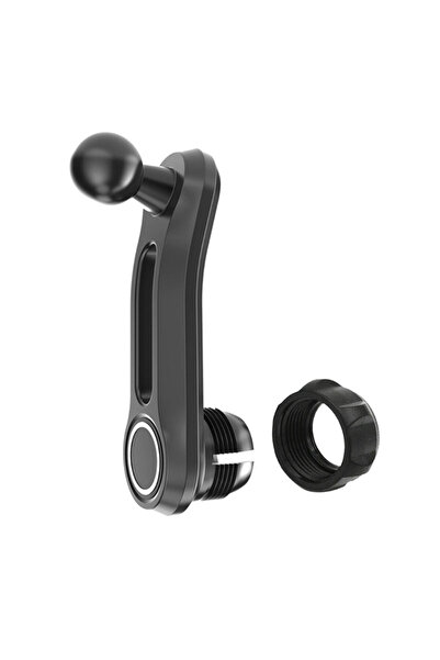 Choice Black 17mm Round Extension Arm Female to Male Head Extender Rotating R...